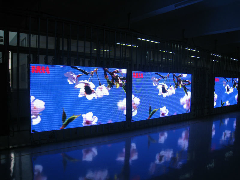 HD RGB SMD Outdoor Fixed LED Display Water Resistant Wide Viewing Angle